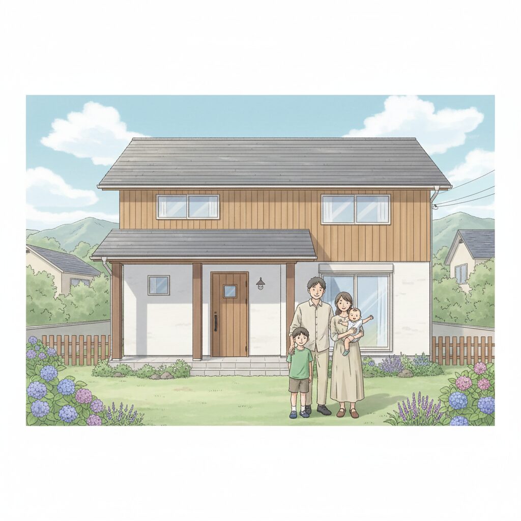 三重県 注文住宅 家族